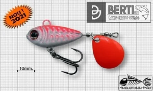 Spinnertail Berti Skeletonik Pro Fluo Nr.5 24gr