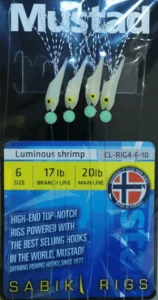 Taparina Mustad Luminous Shrimp (4buc/plic)