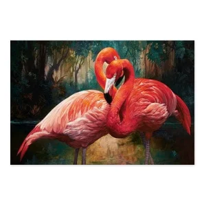 Tablou Canvas - Flamingi, Pasari, Animale