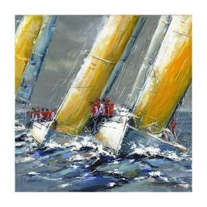 Tablou Canvas - Nautic III, Vapor, Mare, Retro