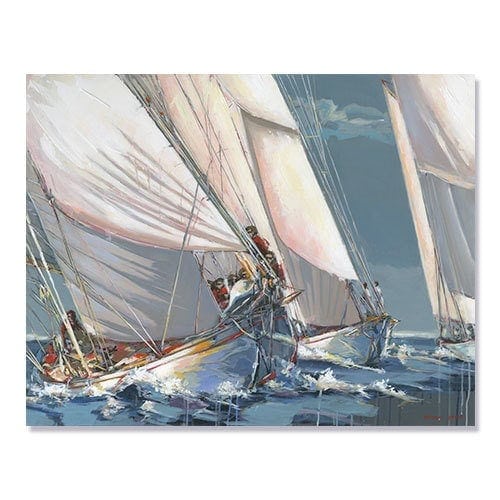 Tablou Canvas - Nautic IV, Vapor, Mare, Retro