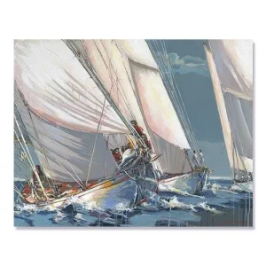 Tablou Canvas - Nautic IV, Vapor, Mare, Retro