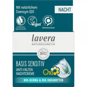 Crema de noapte antirid cu coenzima Q10 50ml Lavera