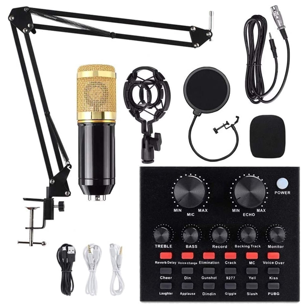 Set profesional mixer audio si microfon, MIC8