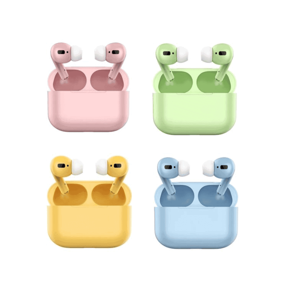 Set 2 Casti Wireless inPod 3 cu Touch Control, toc incarcare, 4 modele