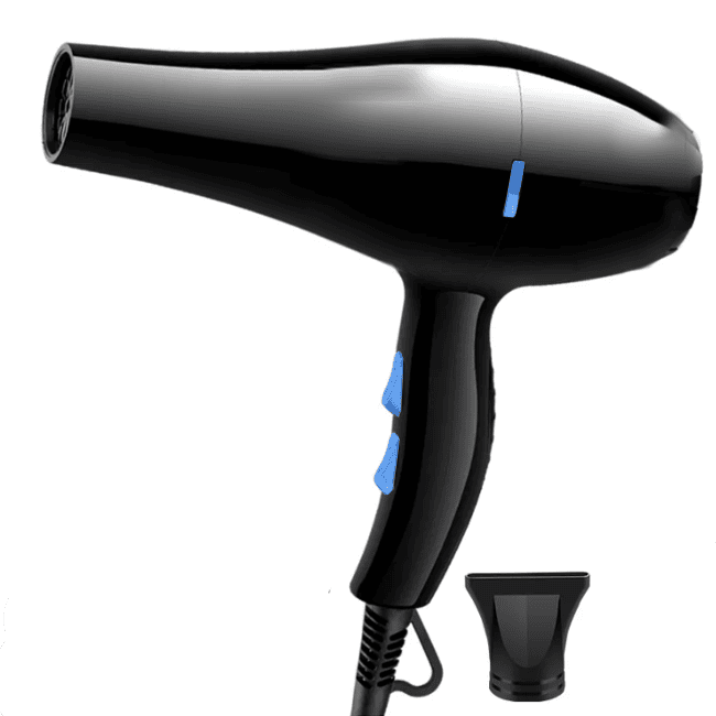 Uscator de par F661, 2 trepte, 2200 W (negru)