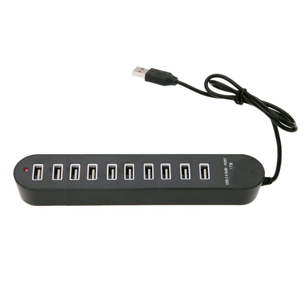 Hub USB cu10 porturi de iesire, HU2148, LED