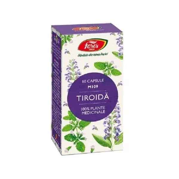 Tiroida 60 capsule Fares