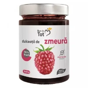 Dulceata de Zmeura Fara Zahar 360 g Dacia Plant