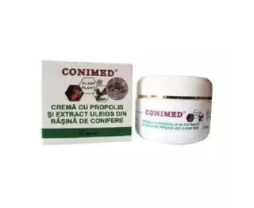 Conimed Crema cu Propolis si Extract Uleios din Rasina de Conifere 50 ml Elzin Plant