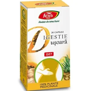 Digestie Usoara 30 capsule Fares