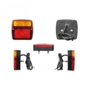 Lampa auto pentru remorca partea Dreapta/ Stanga cu leduri 12/24V fara lampa numar