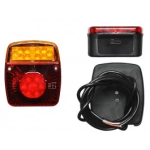 Lampa auto pentru remorca cu leduri stg./dr. 12V , 121x101x56mm fara mers inapoi si ceata , 1 buc.