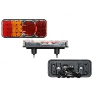 Lampa auto pentru remorca cu leduri, stanga, 12/24V, 200x85x40mm, cu lumina ceata , 1 buc.