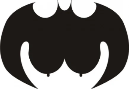 Sticker Auto Bat Lady Air Bag