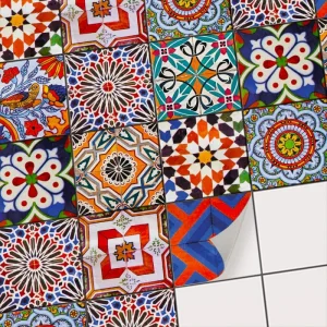 Set 100 buc. x Sticker Autocolant Faianta Decorativa "Kitchen Design" model K-FAI-18
