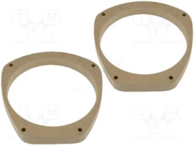 Inele adaptoare difuzoare din MDF; 165mm; Honda; impregnat, lacuit