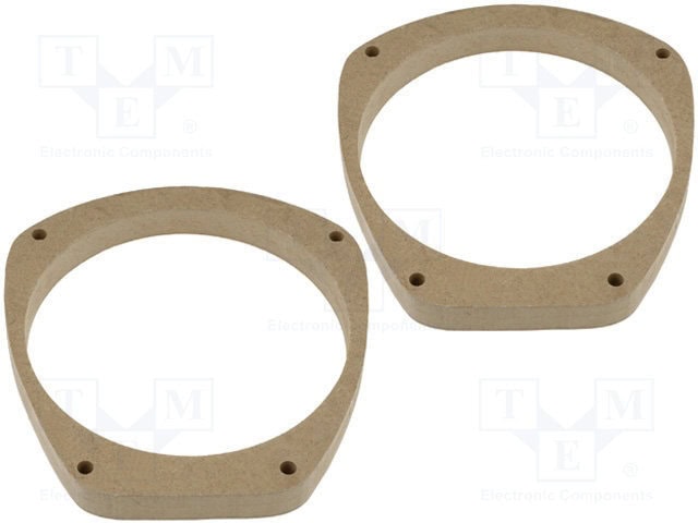 Inele adaptoare difuzoare din MDF; 165mm; Honda; impregnat, lacuit