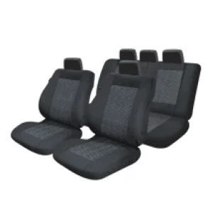 Set Huse Scaun Lux Negru M04