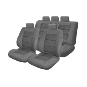 Set Huse Scaun Premium Lux Gri M01