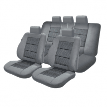 Set Huse Scaun Premium Lux Gri M02