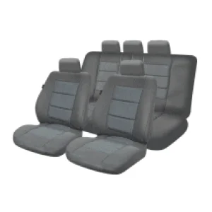 Set Huse Scaun Premium Lux Gri M04