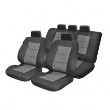Set Huse Scaun Premium Lux Negru M02