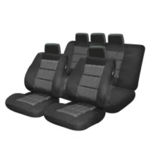 Set Huse Scaun Premium Lux Negru M04