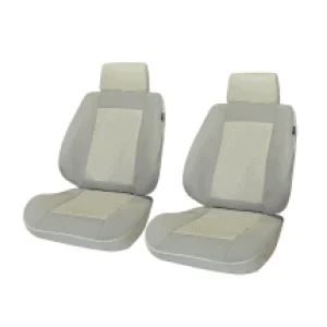 Huse Scaun Fata Lux Bej - Set 2 Buc(Dif.Modele)