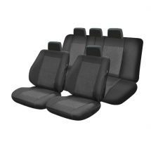 Set Huse Scaun Lux Negru M01