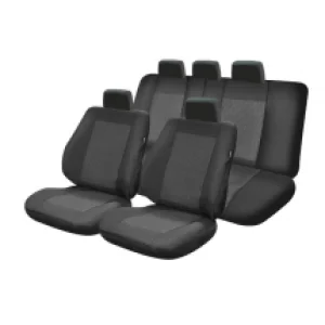 Set Huse Scaun Lux Negru M01