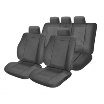 Set Huse Scaun Lux Negru M03