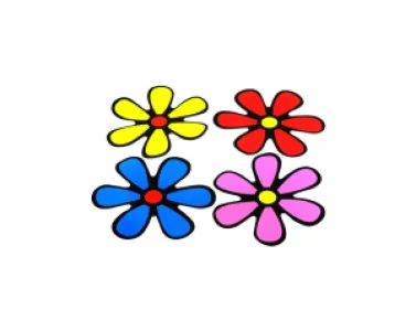 Abtibild  "FLORICELE" 11cm   Cod: AN23