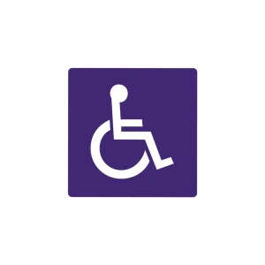 Abtibild "PERSOANE CU DIZABILITATI"   Cod: YGT-08