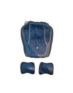 Huse auto universale 9D PREMIUM imitatie piele + alcantara  Culoare:Negru  Cod:1213-1