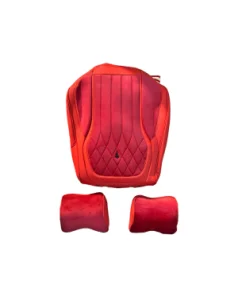 Huse auto universale 9D PREMIUM imitatie piele + alcantara  Culoare:Rosu Cod:1213-2