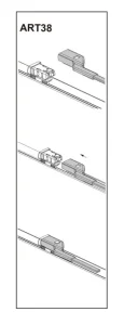 Stergator parbriz sofer FIAT DOBLO Cargo Platform/Chassis (263) 02/2010➝ COD:ART38  24"