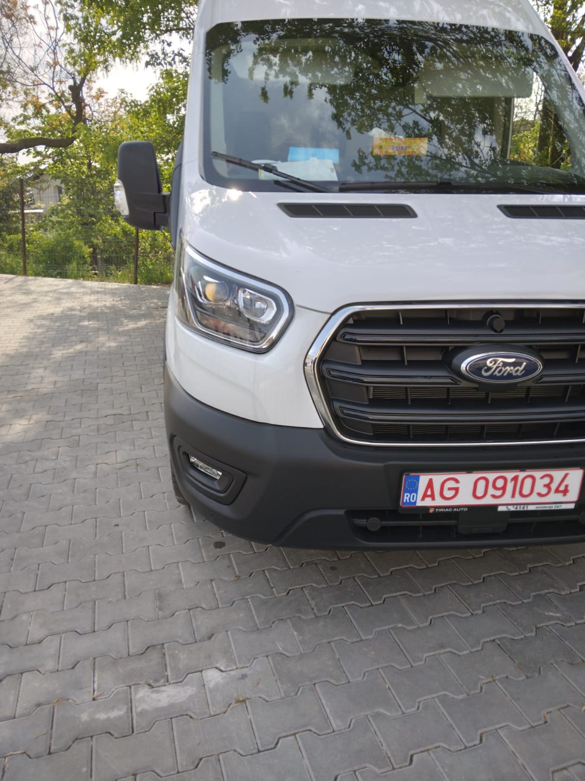 Husa auto dedicate 2+1 FORD TRANSIT 2013-> FRACTIONATE. Calitate Premium
