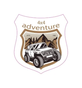 Abtibild "ADVENTURE  4X4"Cod:TAG 007 / T2