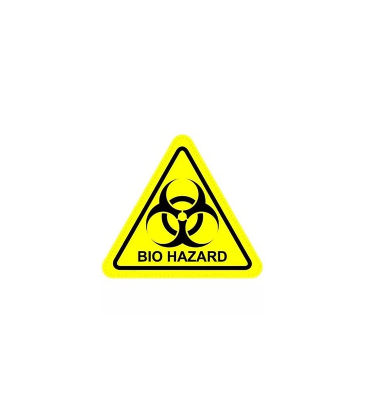 Abtibild refectorizant  BIO HAZARD   6,5x5,7cm  Cod:LT-03