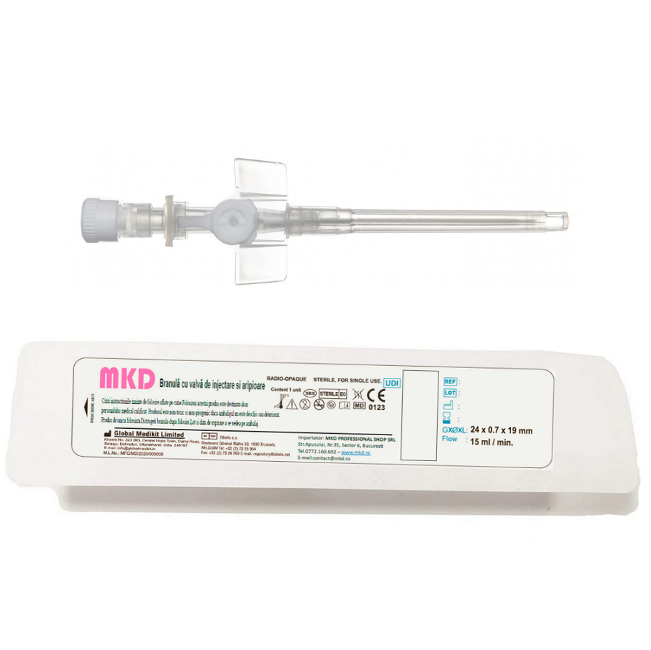Branule 16 G - gri