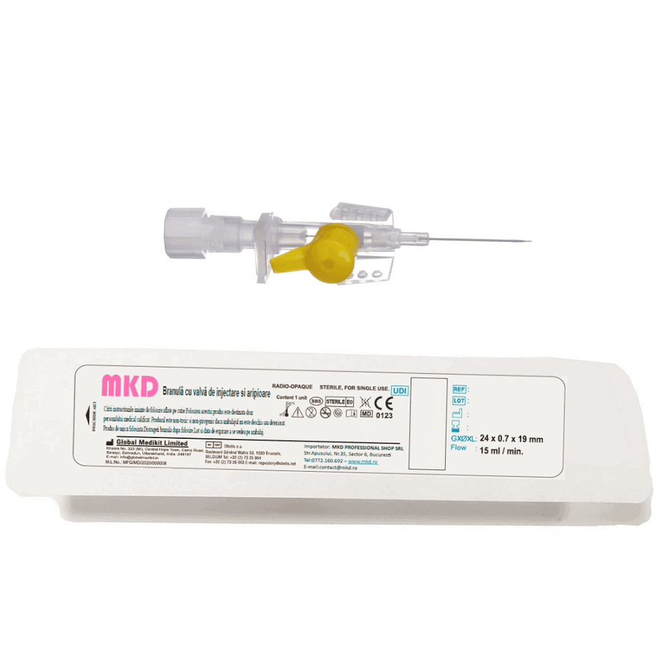 Branule galbene G24
