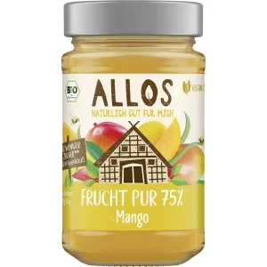 Dulceata bio de mango cu sirop de agave 250g Allos