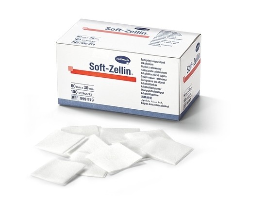 Tampoane cu alcool Soft-Zellin Hartman