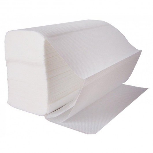 Prosoape pliate TORK, 2 pliuri ALBE