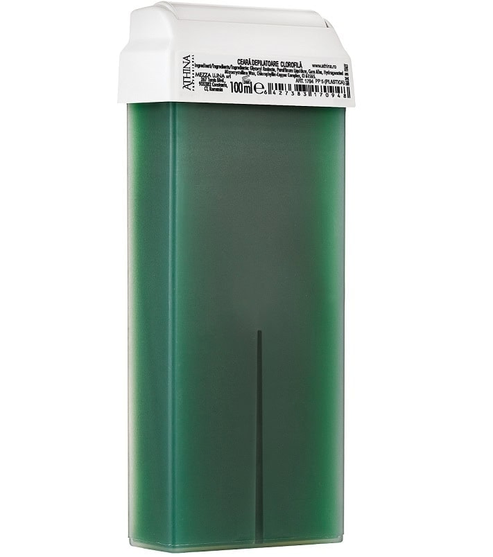 Ceara epilat Clorofila de unica folosinta 100ml - ATHINA