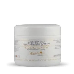 Masca faciala ten normal cu Ulei de Argan Bio, Bisabolol, Vitaminele E si A, Unt de Shea 250ml