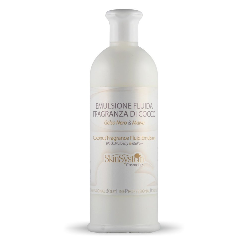 Lapte de corp cu aroma de Nuca de cocos. Mure Negre si Malva
