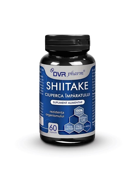 Shiitake Ciuperca Imparatului 60 capsule DVR Pharm