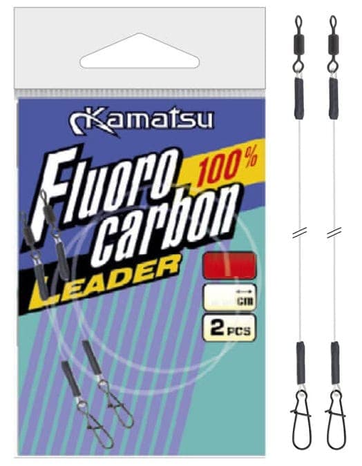 Struna Fluorocarbon Kamatsu Slim (2buc/plic) 25cm